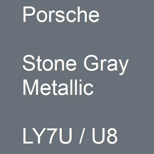 Porsche, Stone Gray Metallic, LY7U / U8.